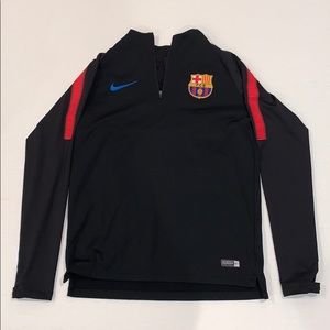 nike barcelona quarter zip